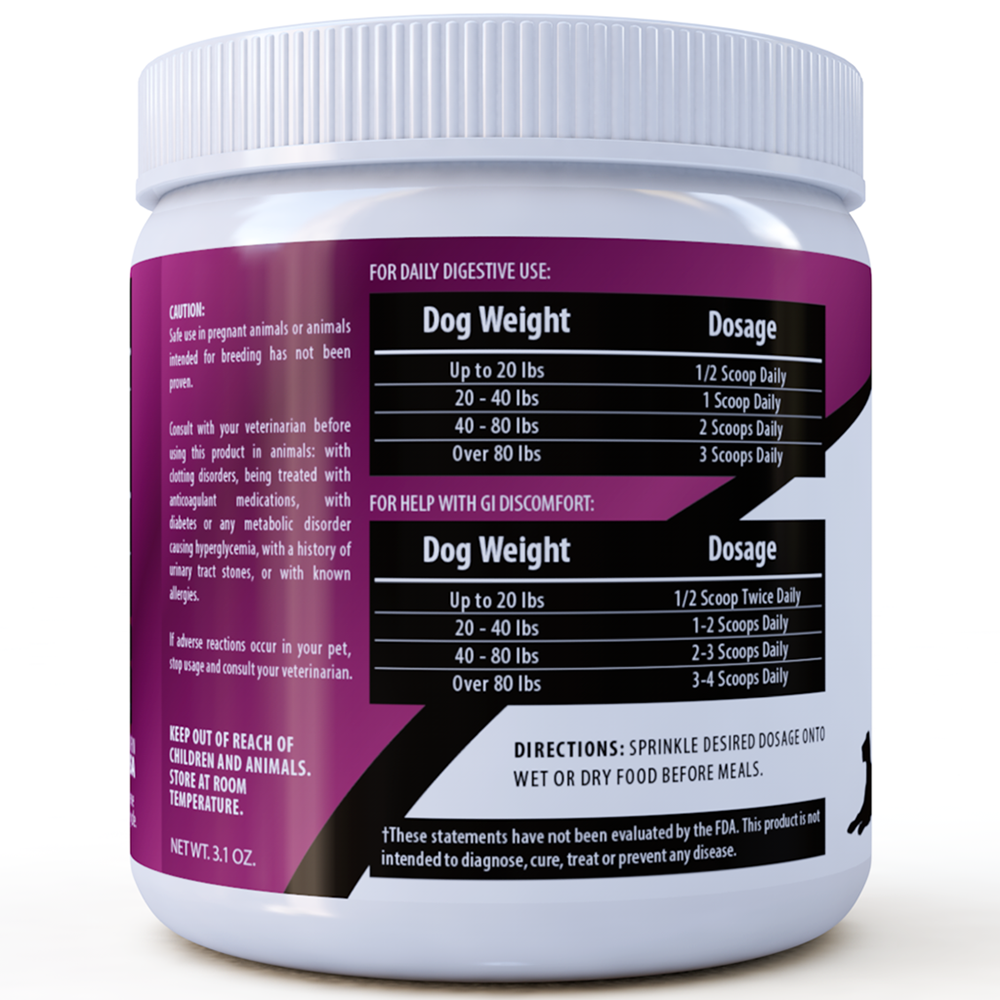 Probiotics for Dogs - Aids Good Digestive Health (Powder)