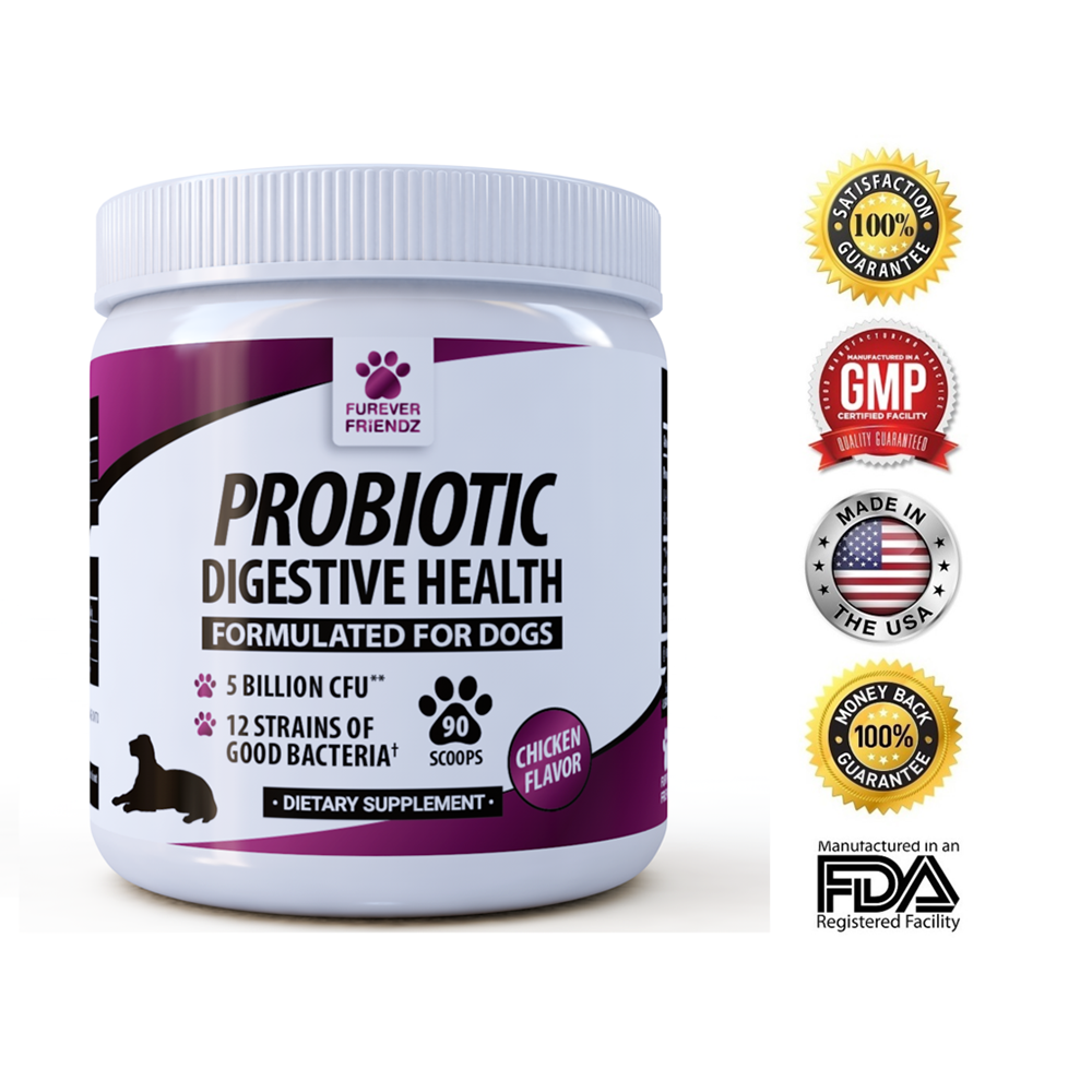 Probiotics for Dogs - Aids Good Digestive Health (Powder)